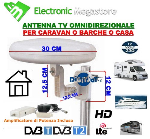Antenna amplificata - antenna, tv